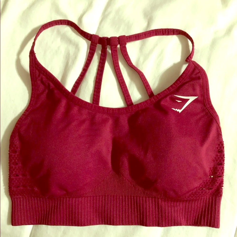 Original everyday seamless bra in color beet